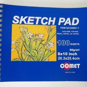 Comet Sketch Pad 100sheets 8x10 inch